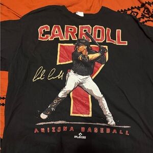 Black Arizona Baseball Graphic T-Shirt